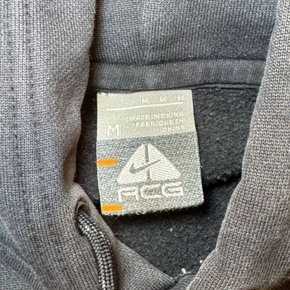 Nike ACG Black | Men’s Medium | Therma-Fit Hoodie | Heavyweight | Oversized - Picture 3 of 16